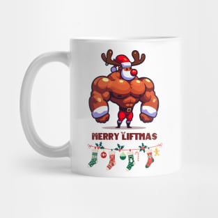 Christmas Reindeer - Merry Liftmas Mug